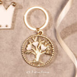 Portachiave albero oro - Bomboniere Claraluna