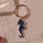 Portachiave cavalluccio oro - Bomboniere Claraluna