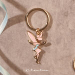 Portachiave fatina oro - Bomboniere Claraluna