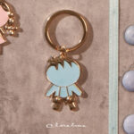 Portachiave bimbo oro - Bomboniere Claraluna