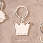 Portachiave corona silver - Bomboniere Claraluna