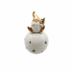 Elfo natalizio oro - Evviva