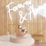 Diffusore cuore oro rosa - Bomboniere Claraluna 2024