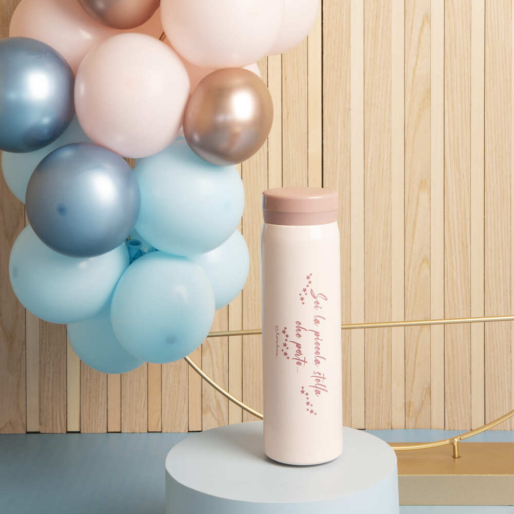 Borraccia rosa - Bomboniere Claraluna 2024