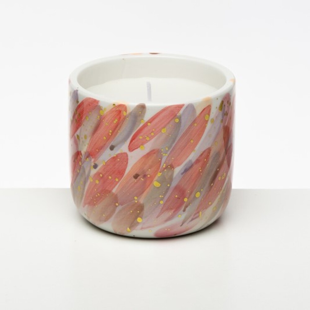 vasetto candela cuordipinto