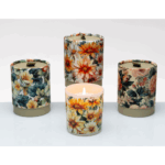 candela con decorazioni