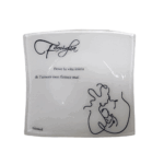 Piatto in vetro decorato - Giovinarte bomboniere