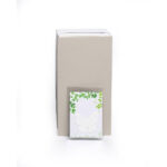 Decoro farfalla con semi di lavanda