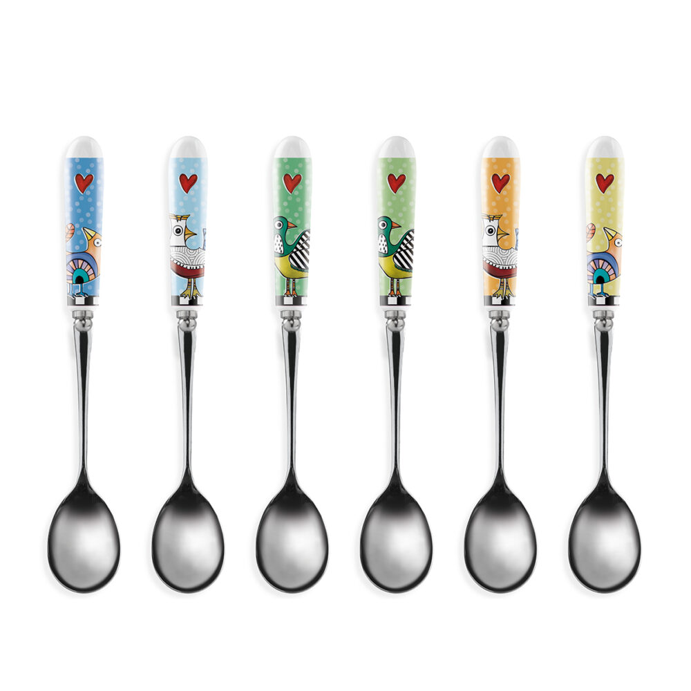 set 6 cucchiaini