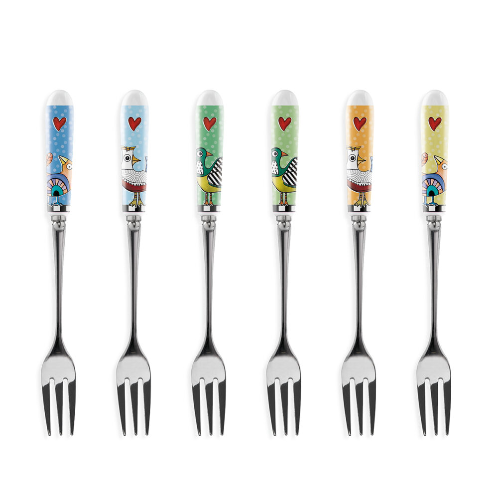 set 6 forchettine