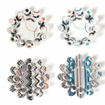 Centro tavola in 4 decorazioni - Arti & Mestieri