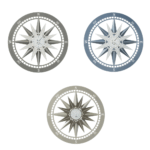 orologio da parete bussola