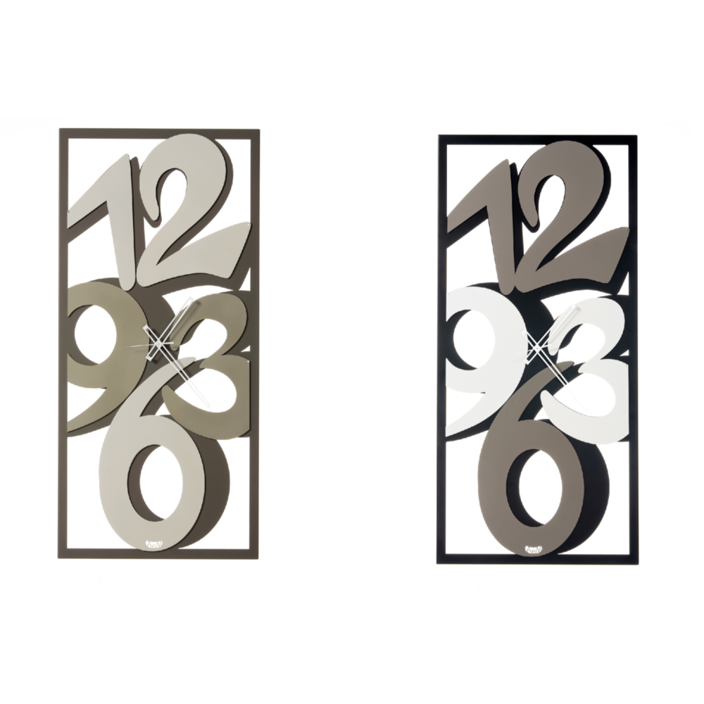 orologio da parete rettangolare