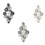 orologio da parete arabesque