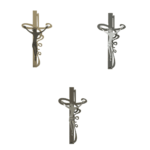 crocifisso da parete ricciolo