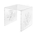 tavolino moderno trasparente