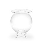 Tavolino moderno trasparente Boollino in vari colori - iPlex