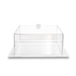 Tortiera quadrata trasparente Bon Ton - iPlex