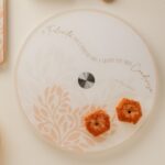 vassoio girevole decorato