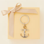 Portachiavi ancora in due misure - Bomboniere Claraluna