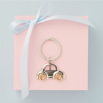 Portachiavi macchinina in due misure - Bomboniere Claraluna