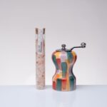 Macinasale dipinto brush - Bomboniere Cuorematto