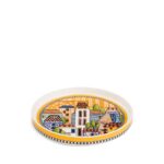 Vassoio Paese Mio rotondo in vari colori - Egan