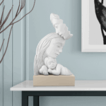 scultura famiglia
