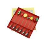 set cucchiaini frutti