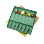 set forchettine frutti