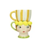 Tazza doppia Lady limoni - Bomboniere Brandani