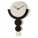 Orologio a pendolo moderno Trilogy - Arti & Mestieri