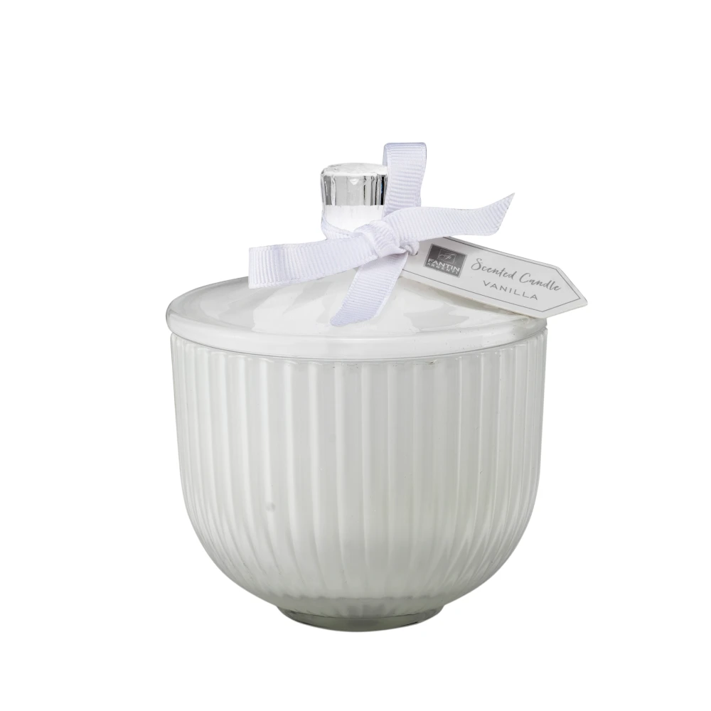 Candela di cera profumata