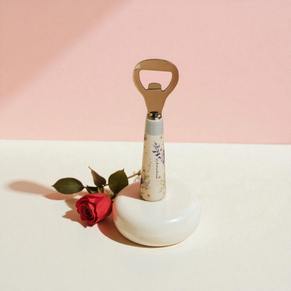 apribottiglia con decorazioni