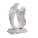 Bacio Bianco con Base Argento Fantin