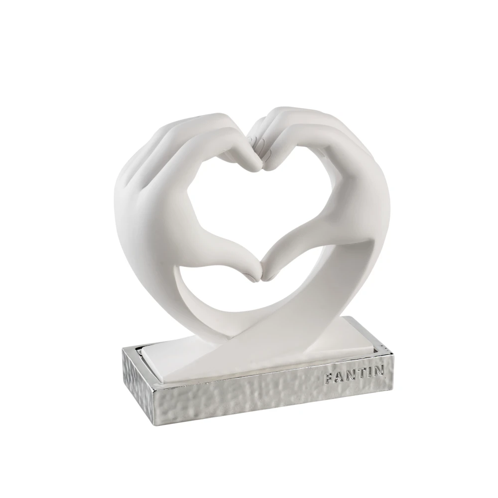 Mani a cuore bianche Fantin Argenti