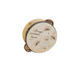 Tamburello decorato verde - Bomboniere Claraluna