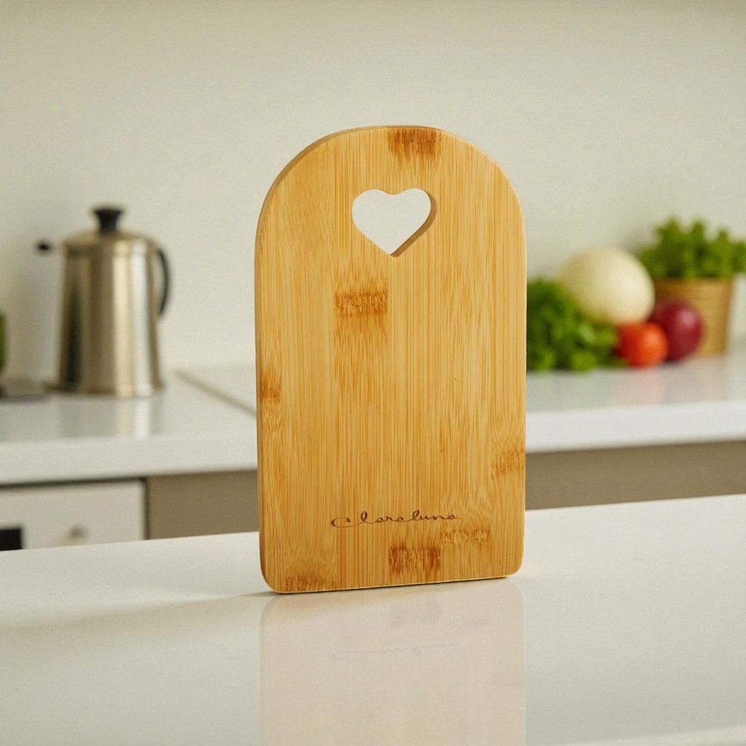 Tagliere in legno di bambù - Bomboniere Claraluna