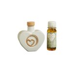 Oliera cuore con olio - Bomboniere Claraluna