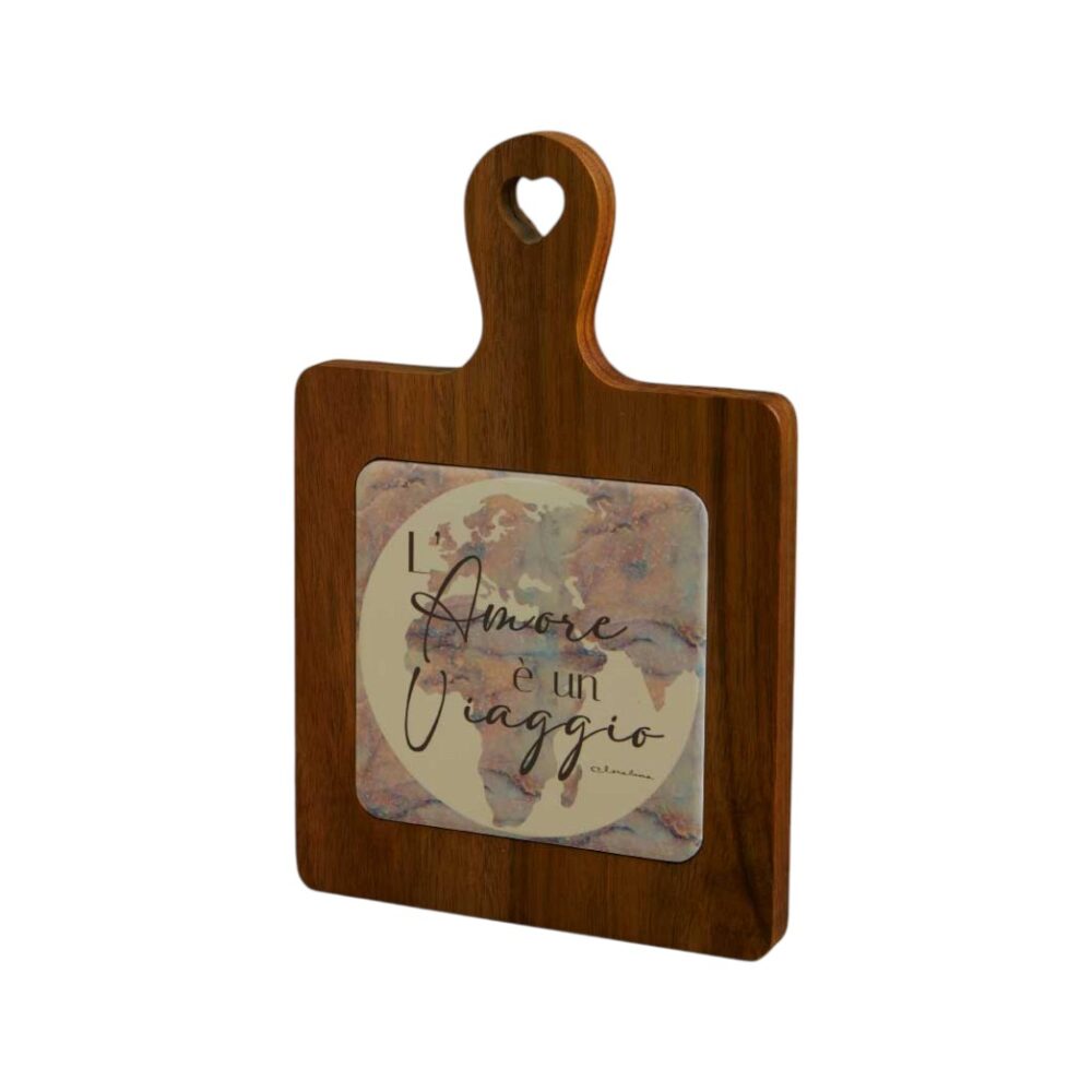 tagliere ceramica decorata