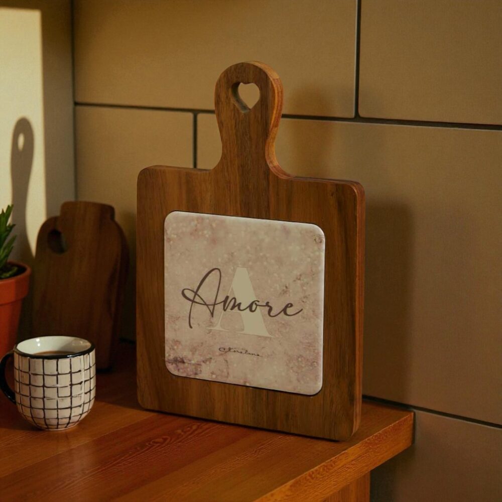 Tagliere ceramica decorata - Bomboniere Claraluna