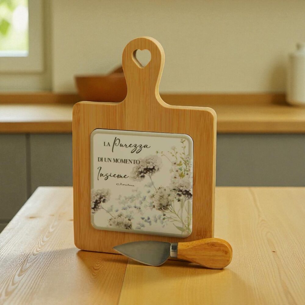 tagliere ceramica decorata