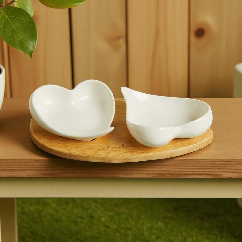 vassoio in legno di bambù