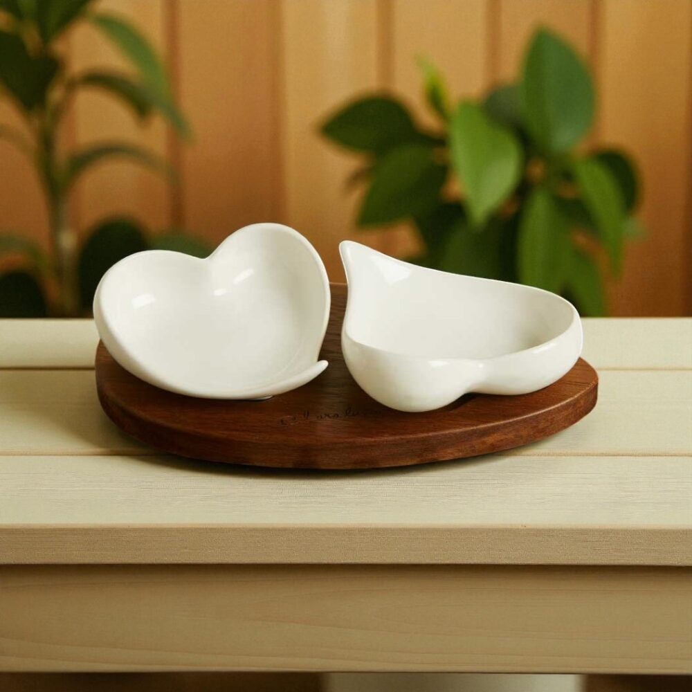 vassoio in legno di acacia