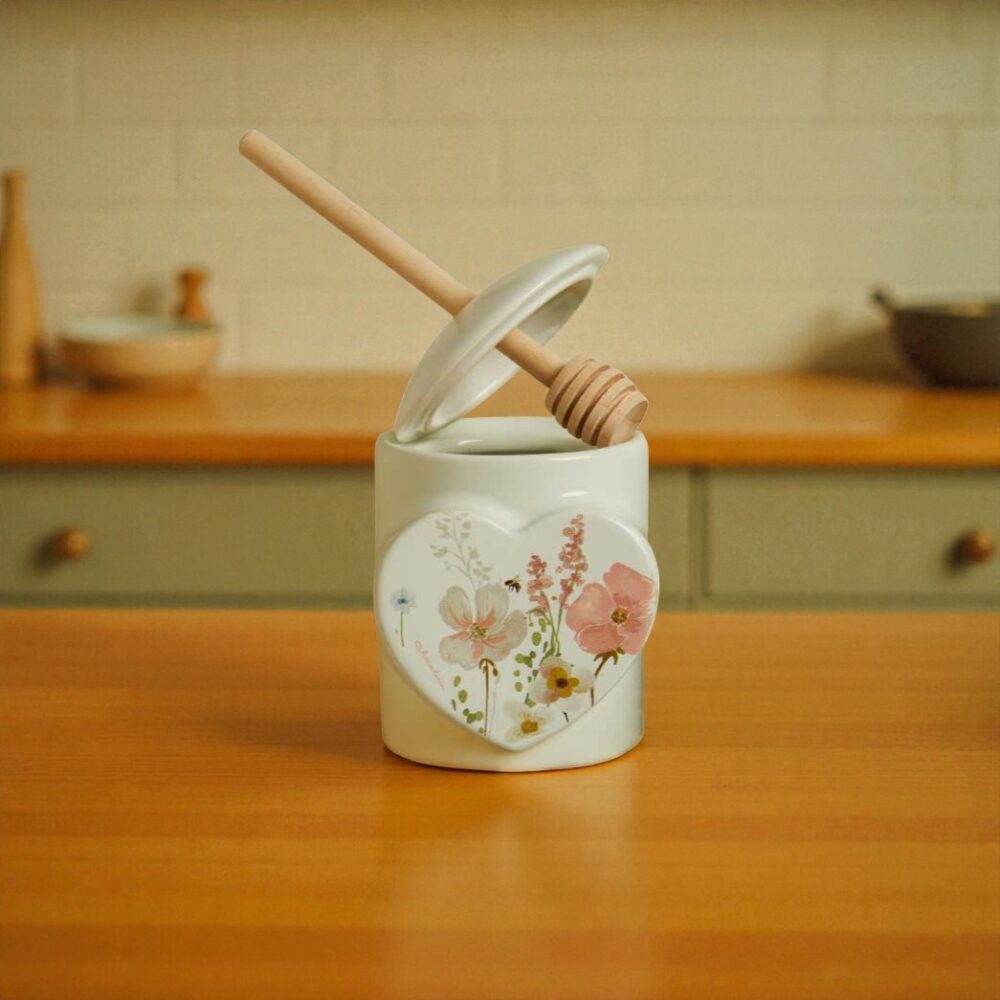 Barattolo porta miele bianco - Bomboniere Claraluna