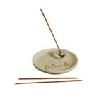 Piattino porta incenso cuore silver - Bomboniere Claraluna