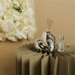 Diffusore design cuore silver grande - Bomboniere Claraluna