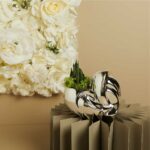 Vaso cuore design silver - Bomboniere Claraluna