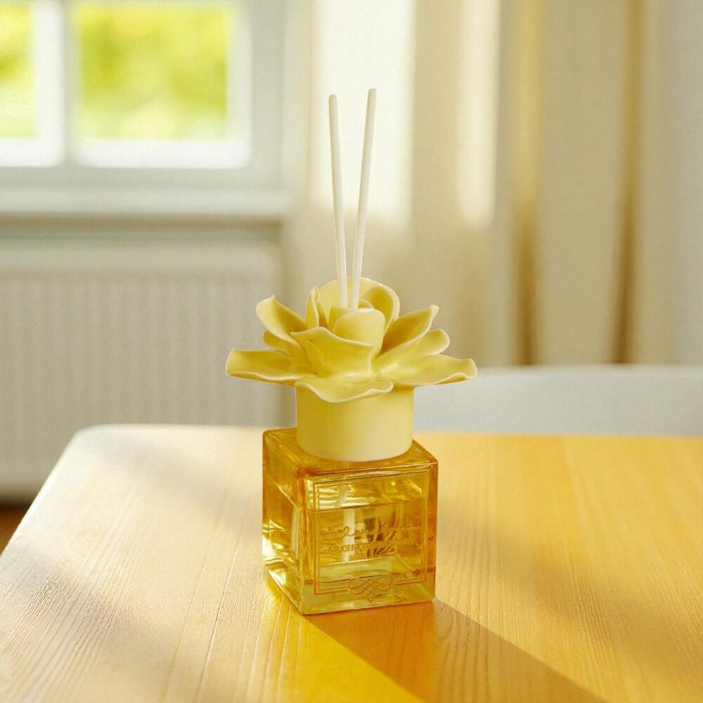 Profumatore fiore giallo - Bomboniere Claraluna