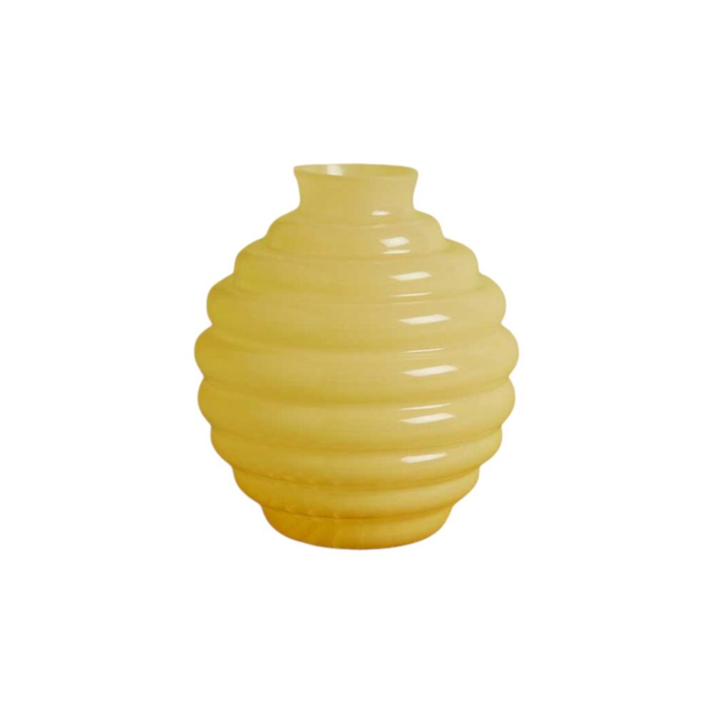 Vaso cerchi giallo - Bomboniere Claraluna